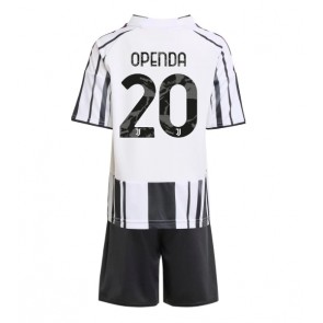 Juventus Lois Openda #20 Hjemmebanetrøje Børn 2025-26 Kortærmet (+ Korte bukser)